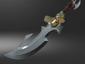 spada fantasy4 Modello 3D