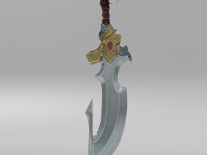 fantasy sword4 Modelo 3D