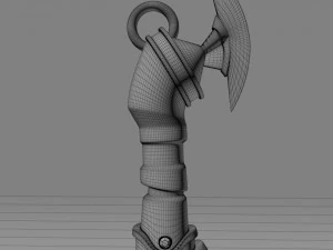 fantasy sword4 3D Model