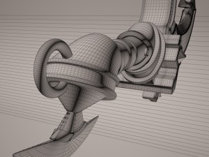 fantasy sword4 Modelo 3D
