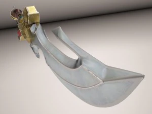 fantasy sword4 3D Model