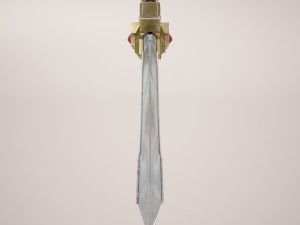 fantasy sword4 Modelo 3D