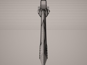 fantasy sword4 Modelo 3D