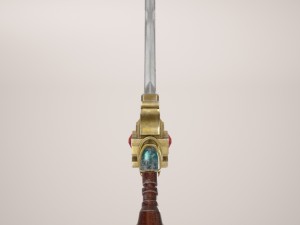 fantasy sword4 Modelo 3D