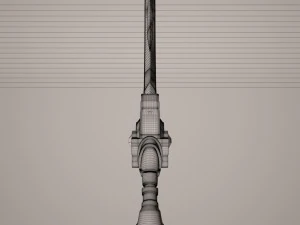 fantasy sword4 3D Model
