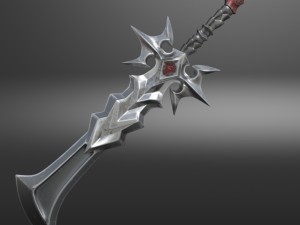 fantasy sword5 3D Model