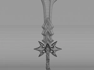 fantasy sword5 3D Model