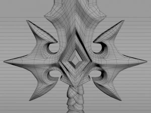 fantasy sword5 3D Model