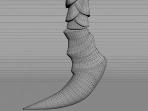 fantasy sword5 3D Model