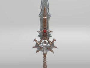 fantasy sword6 3D Model