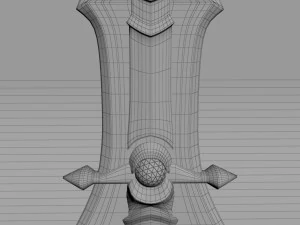 fantasy sword6 3D Model