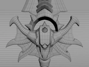 fantasy sword6 3D Model