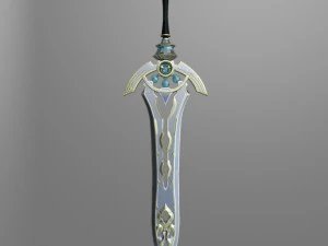 fantasy sword7 3D Model