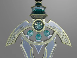 fantasy sword7 3D Model