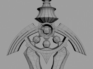 fantasy sword7 Modelo 3D
