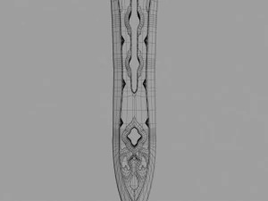 fantasy sword7 3D Model