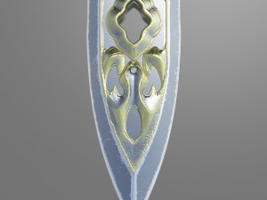 fantasy sword7 Modelo 3D