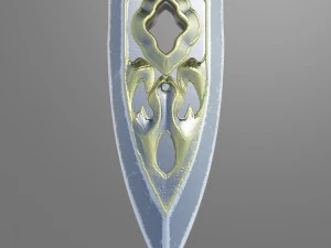 fantasy sword7 3D Model