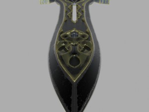 fantasy sword7 Modelo 3D