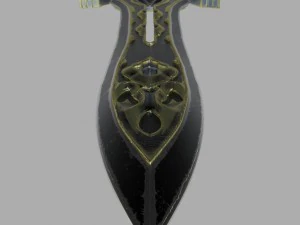 fantasy sword7 3D Model