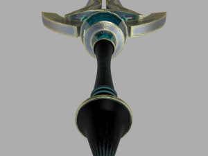 fantasy sword7 Modelo 3D
