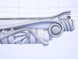 fantasy rifle 3D मॉडल