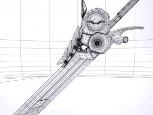 fantasy sword8 3D Model