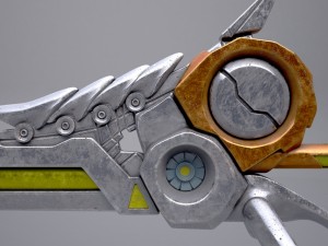fantasy sword8 3D Model