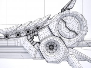 fantasy sword8 3D Model
