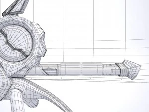 fantasy sword8 3D Model