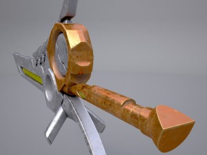 fantasy sword8 3D Model