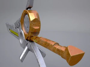 fantasy sword8 3D Model