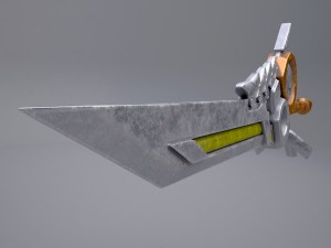 fantasy sword8 3D Model