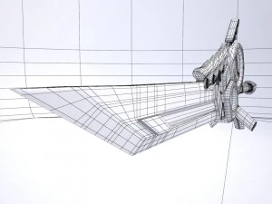 fantasy sword8 3D Model