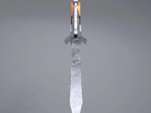fantasy sword8 3D Model