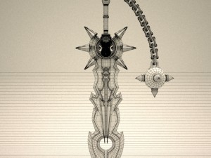 fantasy sword9 3D Модель