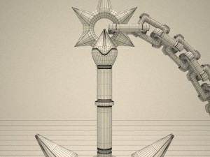 fantasy sword9 3D Модель