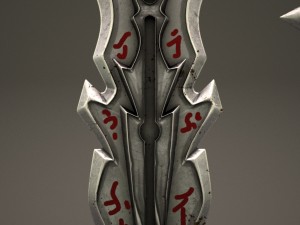 fantasy sword9 3D Модель