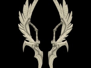 fantasy sword10 Modelo 3D