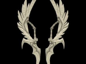 fantasy sword10 3D Model