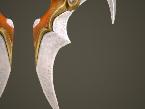 fantasy sword10 Modelo 3D