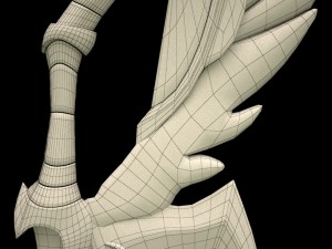 fantasy sword10 Modelo 3D