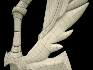 fantasy sword10 3D Model