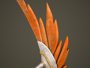 fantasy sword10 Modelo 3D