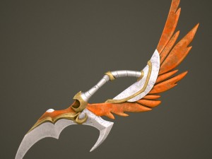 fantasy sword10 Modelo 3D