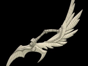 fantasy sword10 Modelo 3D