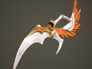 fantasy sword10 Modelo 3D