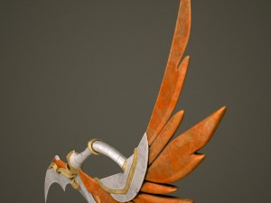 fantasy sword10 Modelo 3D