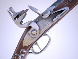 flintlock musket 3D Model
