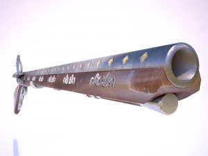 flintlock musket 3D Model